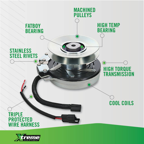X0384 PTO Clutch For John Deere EZtrak Z445 serial no. 040001 to 100000