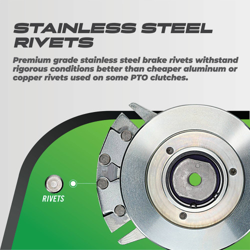 PTO Clutch for Dixon Speed ZTR 36 42 44 2007-08 Briggs Kohler 16-22hp