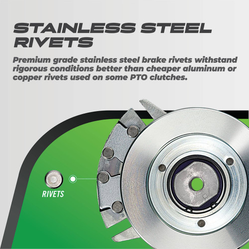 PTO Clutch For John Deere, STX Series, Scotts Series STX38 and STX46