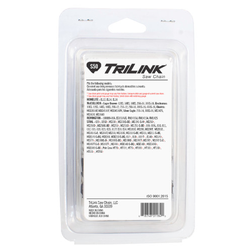 Chainsaw Chain 3/8 LP Semi-Chisel .050 50DL for Homelite EL12; CL15050TL2