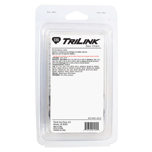 Chainsaw Chain 3/8 LP Semi-Chisel .050 55DL for Stihl 009 S55-91PX; CL15055TL2
