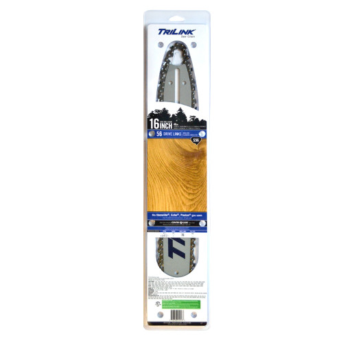 Bar & Chain Combo 16 inch MINI 3/8 LP .050 56DL for Earthquake CS3816