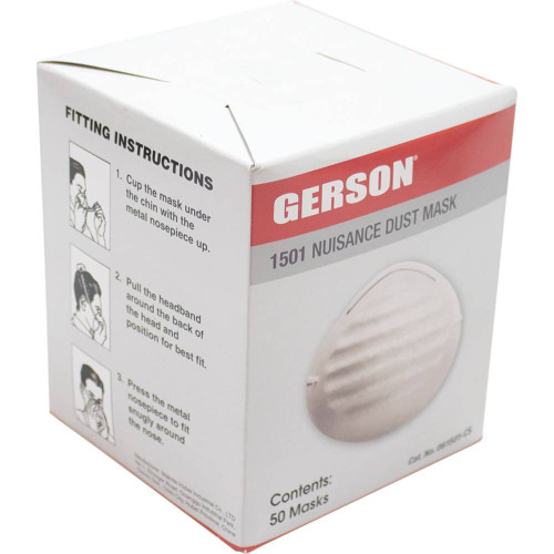 Dust Mask For Box Contains 50 Masks; 751-465