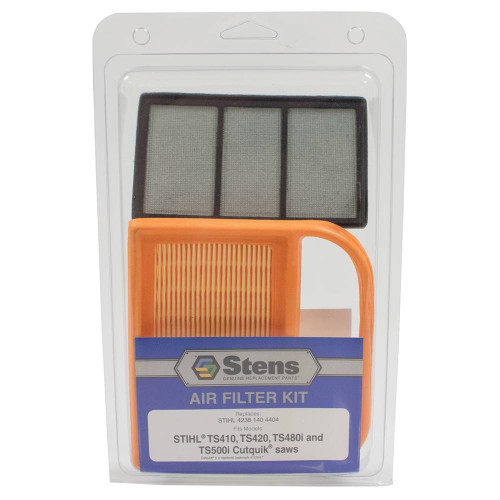 Stens 605-531 Air Filter Kit For Stihl TS410 TS420 TS480i TS500i Cutquik Saws