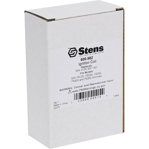 Ignition Coil For Stihl FS120, FS200, FS250, FS300, FS350 4134 400 1301; 600-982