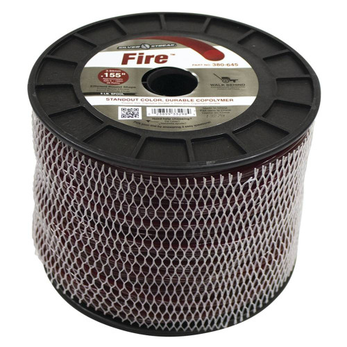 Stens Silver Streak Fire Trimmer Line For .155 5 lb. Spool, 380-645