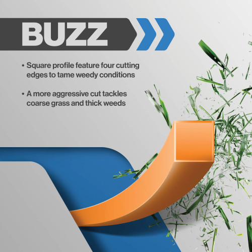 Stens Silver Streak Buzz Trimmer Line For .105 5 lb. Spool, 380-244