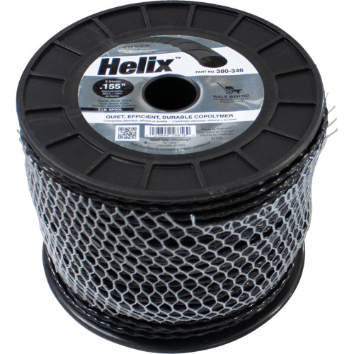 Helix Trimmer Line 484' Approximate Length, 0.155" Diameter, Black; 380-346