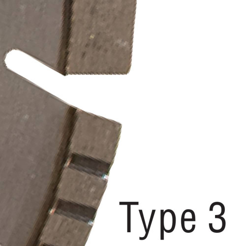 14" Blade for Laser Welded All Cut Blade 309-300