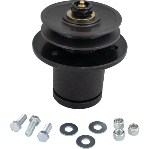 Spindle Assembly For King Kutter 4', 5', 6' mower w single groove pulley 285-628