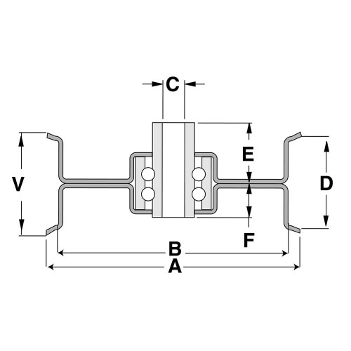 Stens 280-511 Flat Idler For Exmark Quest Toro Z4800 Z5200 ZX5000 ZX5400