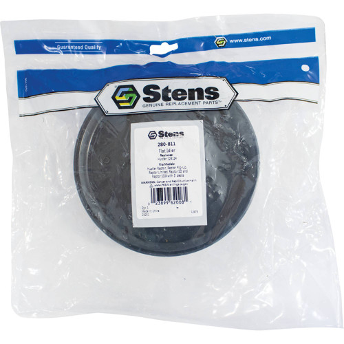 Flat Idler For Hustler Raptor, Raptor SD and Raptor SDX with 5' decks; 280-811