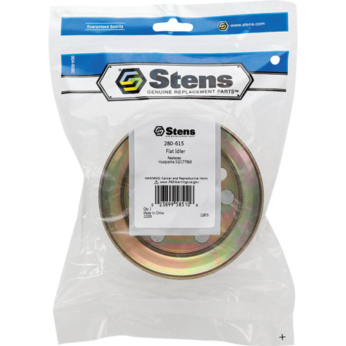 Flat Idler For AYP 48" deck, 2001 and Stenser 177968, 193197, 532177968; 280-615