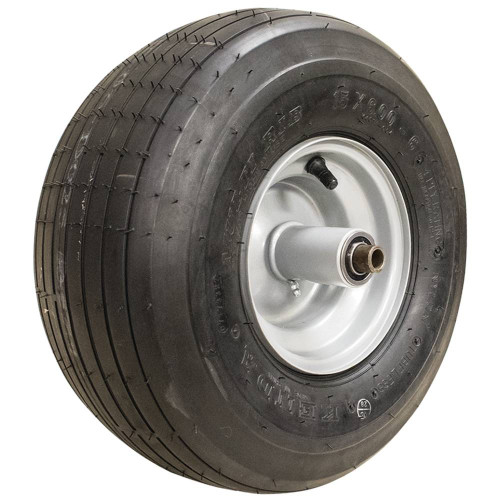 Wheel Assembly 3/4" Bore Size, 6 3/4" Hub, 6" Rim Size, Gray Hub Color; 175-592