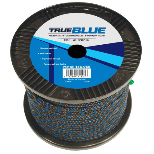 Stens 200' Starter Rope for #6 Solid Braid , 146-955