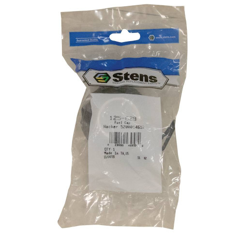 Stens Fuel Cap 125-629 for Wacker BS50, BS60, BS70 5200014612