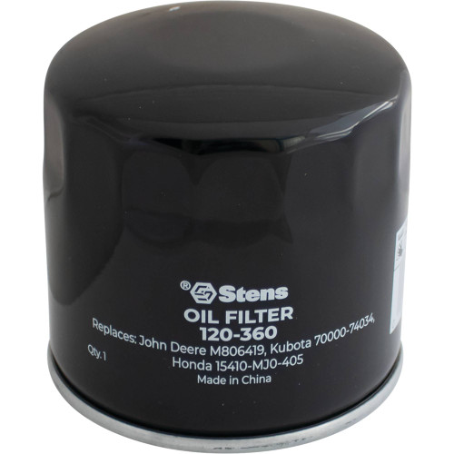 Oil Filter For Jacobsen CH11-CH25, CV11-CV22, M18-M20 Lawn Mowers; 120-360