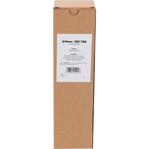 Stens Inner Air Filter Shop Pack 100-780-12 For Kubota TA040-93220