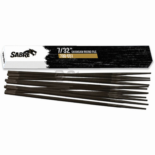 .3/8", .404 LP 8' Length 7/32 OD 12-Pack Chainsaw File For GB 700-160 Chainsaws