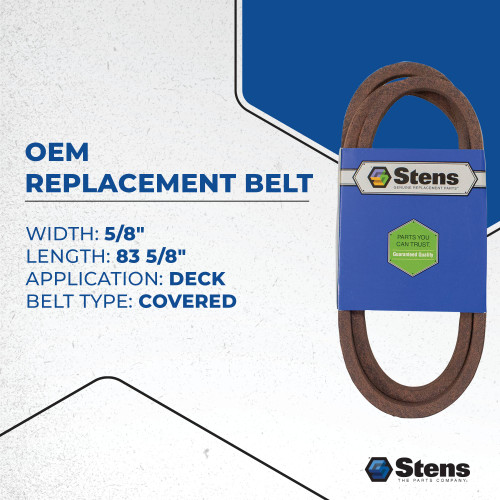Stens OEM Replacement Belt 265-752 for Wright Mfg. 71460107