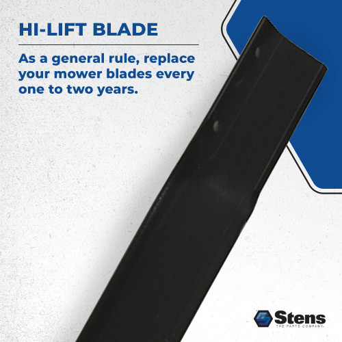 Stens 335-307 1 Hi-Lift Blade for Snapper 30" Cut Lawn Tractor Mower Deck