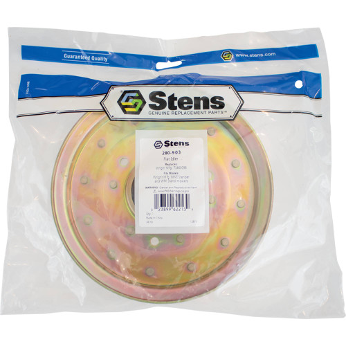 Flat Idler For Wright Mfg. WMI Stander and WM Stand Mowers 71460098; 280-903