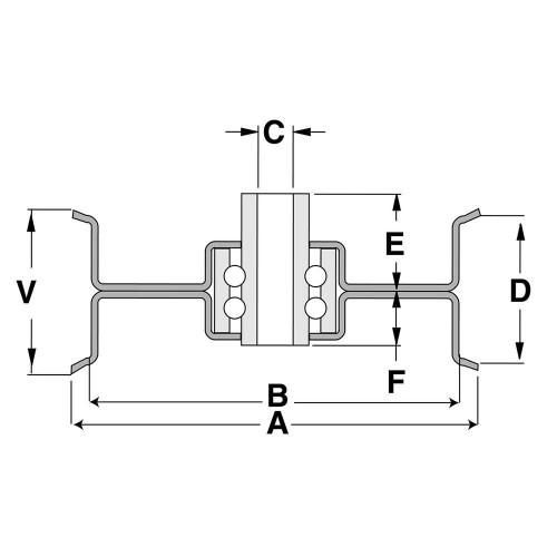Stens 280-515 OEM Replacement Flat Idler Pulley For Exmark, Toro Z Master