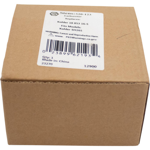 Carburetor For Kohler SH265 18 853 16-S 520-123