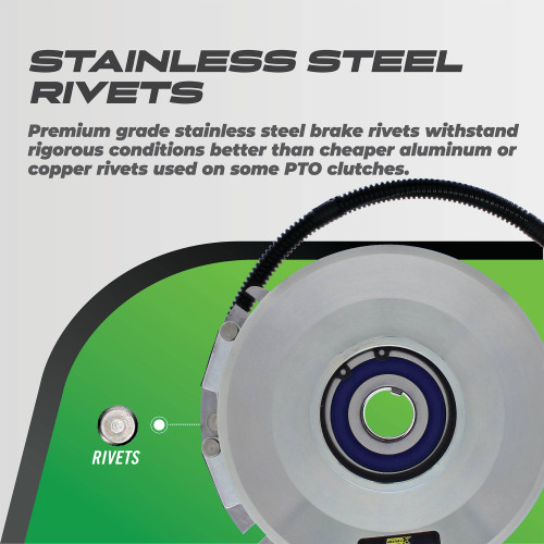 PTO Clutch For John Deere Quik-Trak  652R and 661R