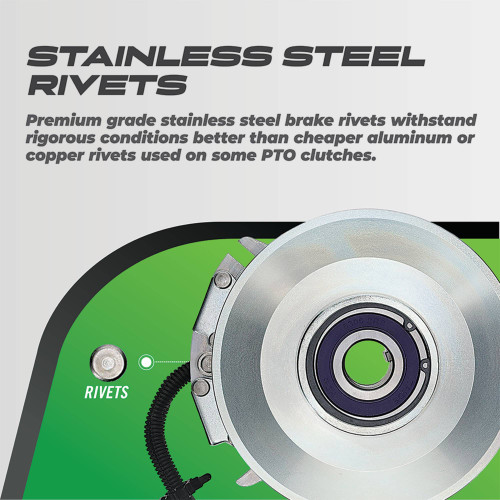 PTO Clutch For Exmark Lazer Z  E-Series sn 312,000 and up