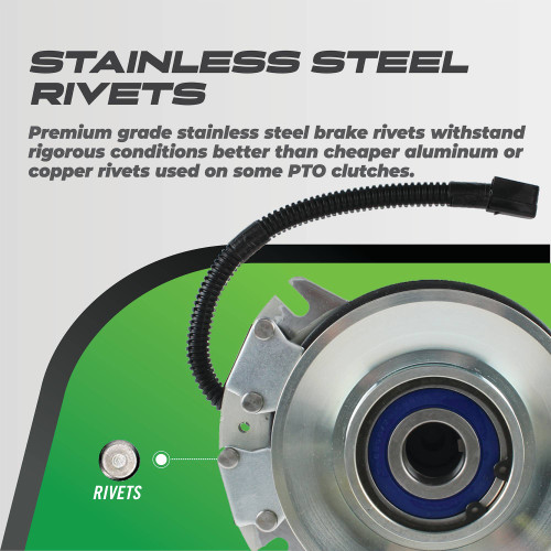 PTO Clutch For Scag Scag Turf Tiger Models : STT52, STT52B, STT61, STT61B