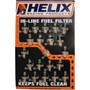 Fuel Filter For Helix Racing Products 118-9204 1/4" ID Fuel Line; HLX-118-9204