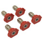 Stens 758-067 1/4" Composite Spray Nozzle For 4 Size Red 5 Pack General Pump