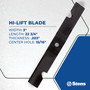Stens Hi-Lift Blade 355-189 for Exmark 109-6464-S