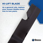 Stens Hi-Lift Blade 355-189 for Exmark 109-6464-S