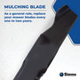 Stens Mulching Blade For MTD 942-0740, 335-715