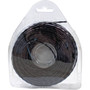 Helix Trimmer Line Black Color, 0.105" Dia, Twist Shape, 1/2 lb.Size 380-313
