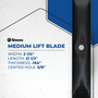 Medium-Lift Blade For Toro 74665, 74667, 74676, 74683, 74684, 74685 310-925