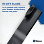 Hi-Lift Blade For Husqvarna 96784490100, 96768100100, 96768090100 330-903