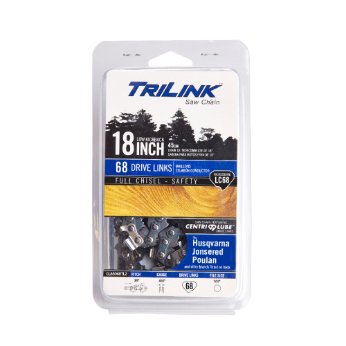 TriLink Chainsaw Chain 3/8 STD Chisel 050 68DL for Solo 603 D68