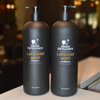 Lavender Mint shampoo and conditioner liter duo by Shear Excellence Men's Salon displayed with July special promotion offering 25% off, now $71.99.