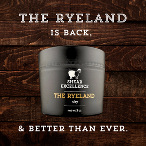 The Romney, a men's hair styling clay, by Shear Excellence, is now available for pre-sale purchase.