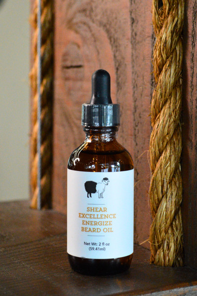 Energize beard oil by Shear Excellence in Charlotte, NC
