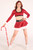 Solstice Sequin Santa Sherpa Top