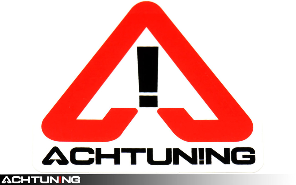 Achtuning Multi Color Sticker