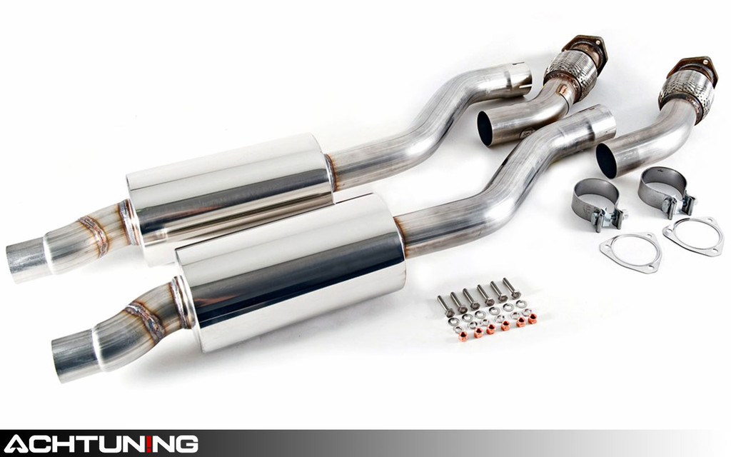 AWE Tuning 3215-11030 Resonated Downpipes Audi 3.0T