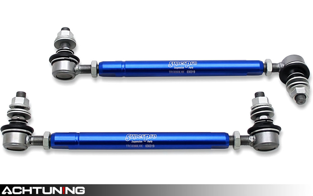 SuperPro TRC12200 Adjustable End Link 254mm-305mm (12mm Ball End)