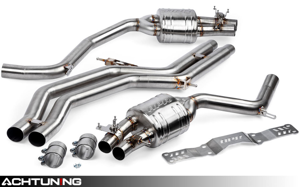 APR CBK0010 Catback Non-Resonated Valved Exhaust Audi C7 RS7