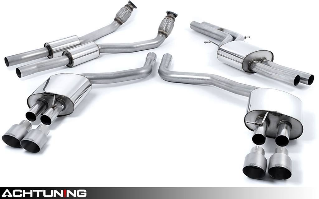 Milltek SSXAU561 Catback Exhaust Audi C7 S6 and S7