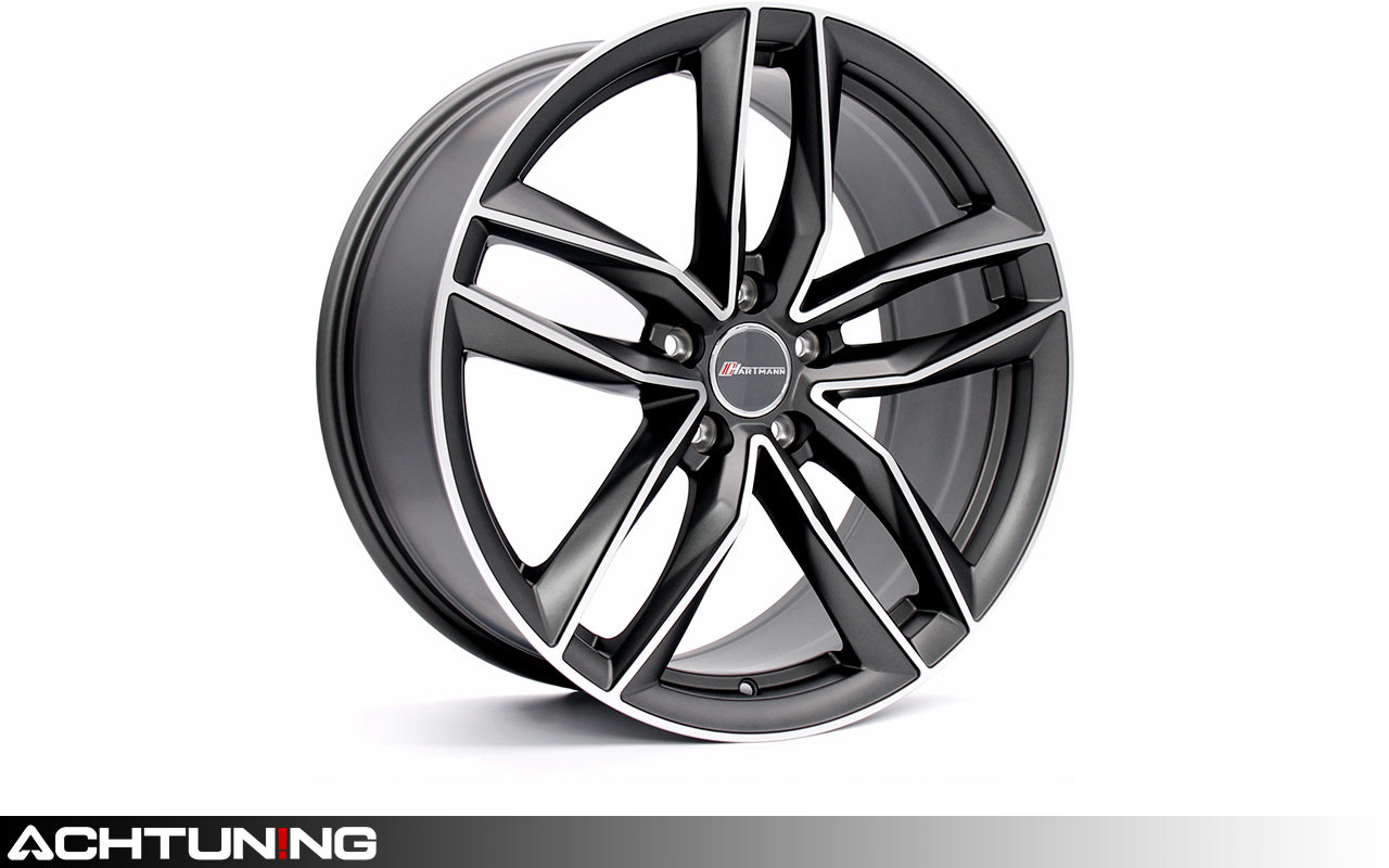 ENM.GERMANY T516 アルミホイール 19x8.5J/9.5J 5Hx120 オフセット42/45  5シリーズ タイヤ付き 札幌発 Hartmann HRS6-091-MA:M 19x8.5 ET25 Wheel for Audi and VW - Achtuning